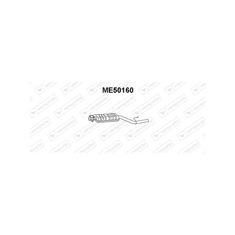 Silencieux central VENEPORTE ME50160