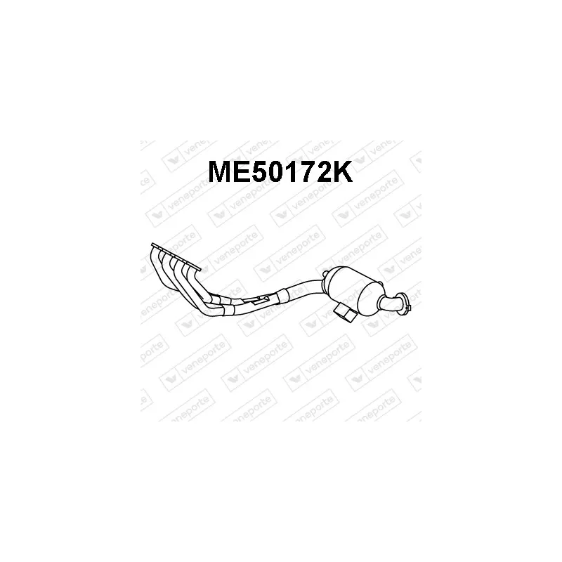 Catalyseur en coude VENEPORTE ME50172K