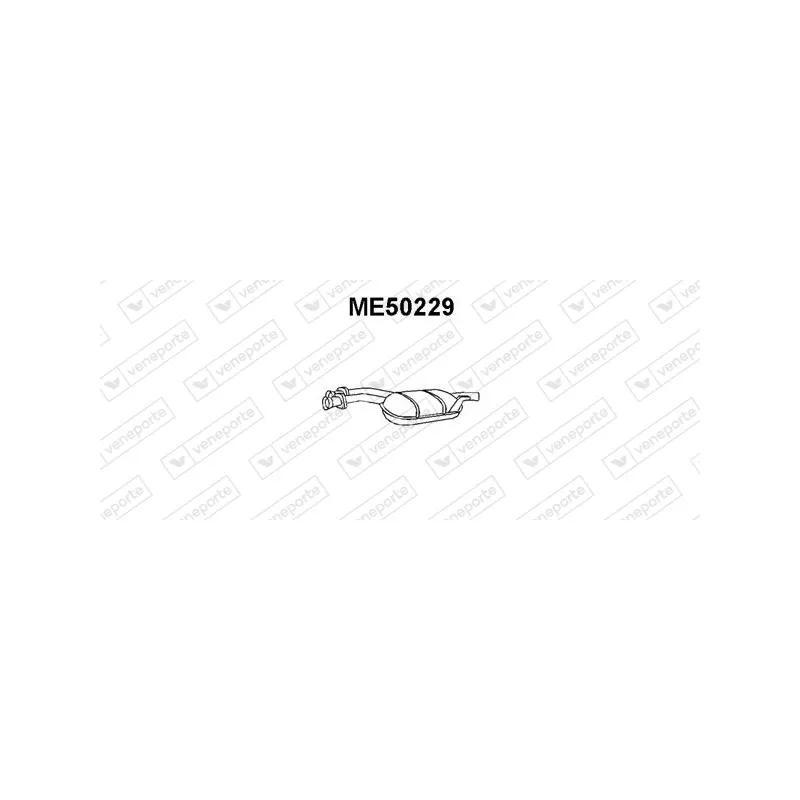 Silencieux central VENEPORTE ME50229