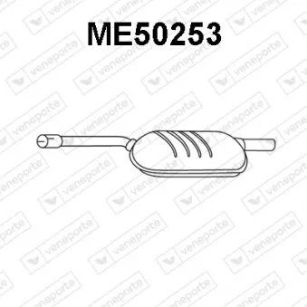 Silencieux avant VENEPORTE ME50253