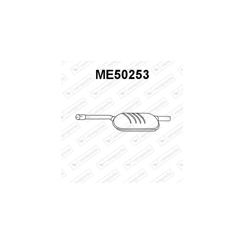 Silencieux avant VENEPORTE ME50253