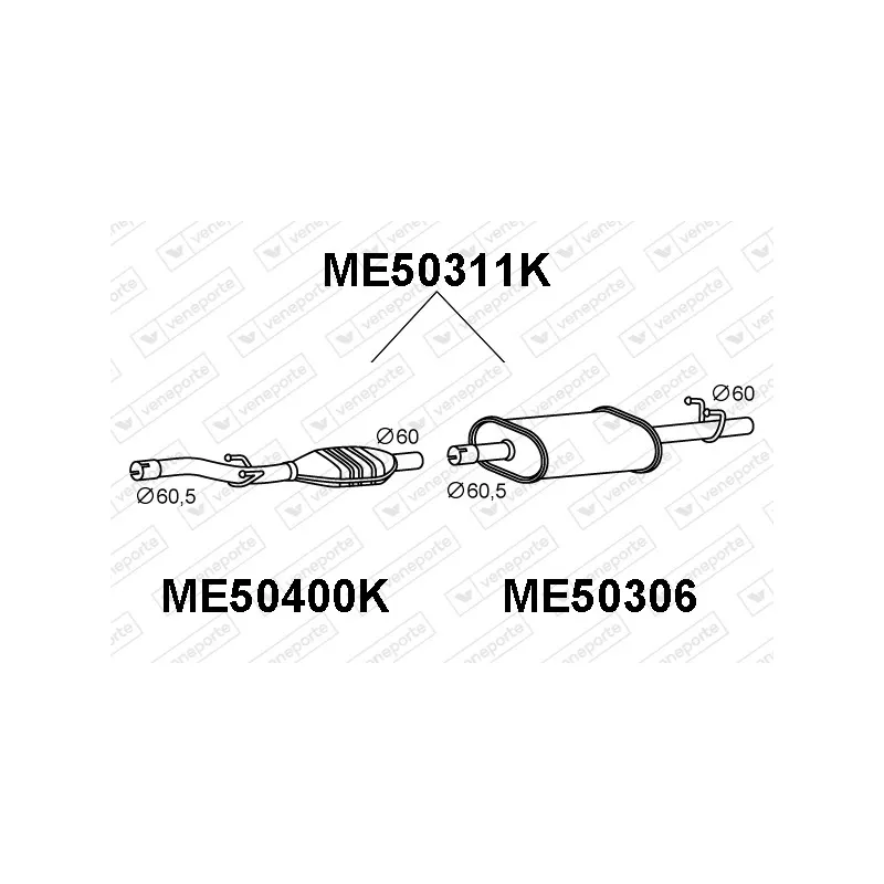 Catalyseur VENEPORTE ME50311K
