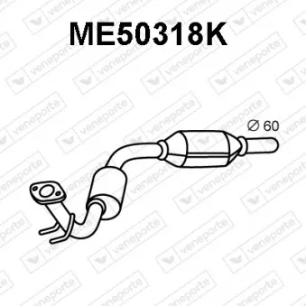 Catalyseur VENEPORTE ME50318K