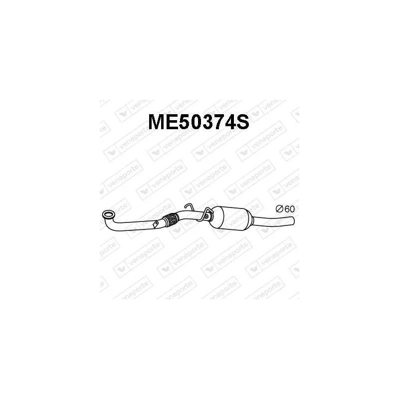 Filtre à particules / à suie, échappement VENEPORTE ME50374S