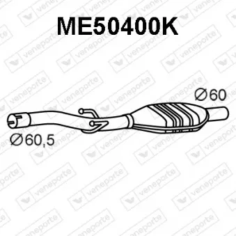 Catalyseur VENEPORTE ME50400K
