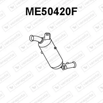 Filtre à particules / à suie, échappement VENEPORTE ME50420F