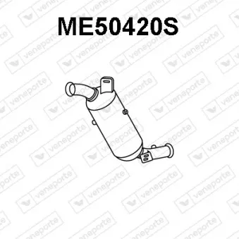 Filtre à particules / à suie, échappement VENEPORTE ME50420S