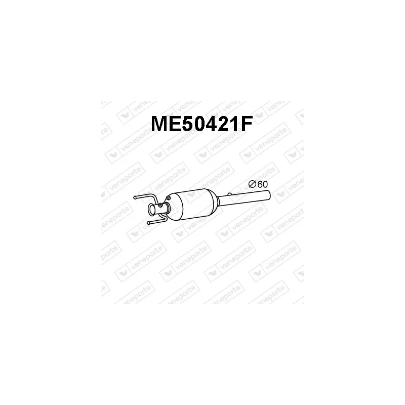 Filtre à particules / à suie, échappement VENEPORTE ME50421F