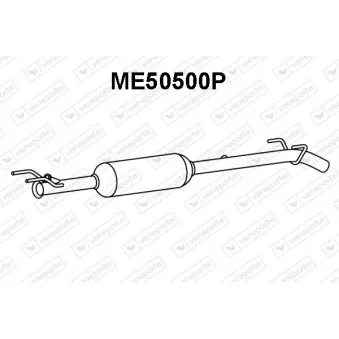 Catalyseur SCR VENEPORTE ME50500P
