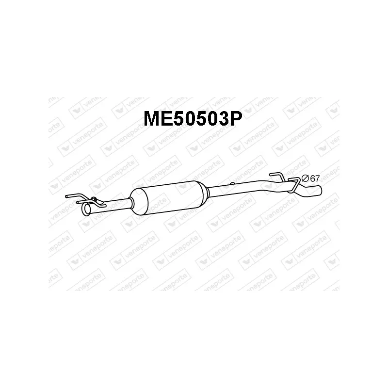 Catalyseur SCR VENEPORTE ME50503P
