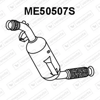 Filtre à particules / à suie, échappement VENEPORTE ME50507S