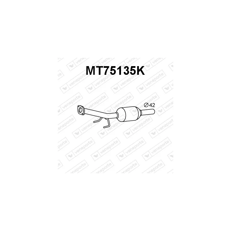 Catalyseur VENEPORTE MT75135K