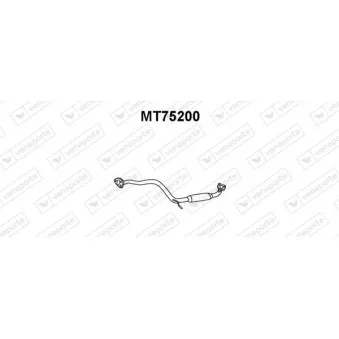 Silencieux central VENEPORTE