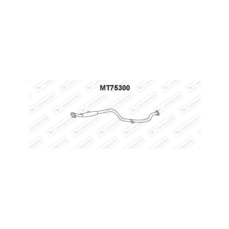 Silencieux central VENEPORTE MT75300