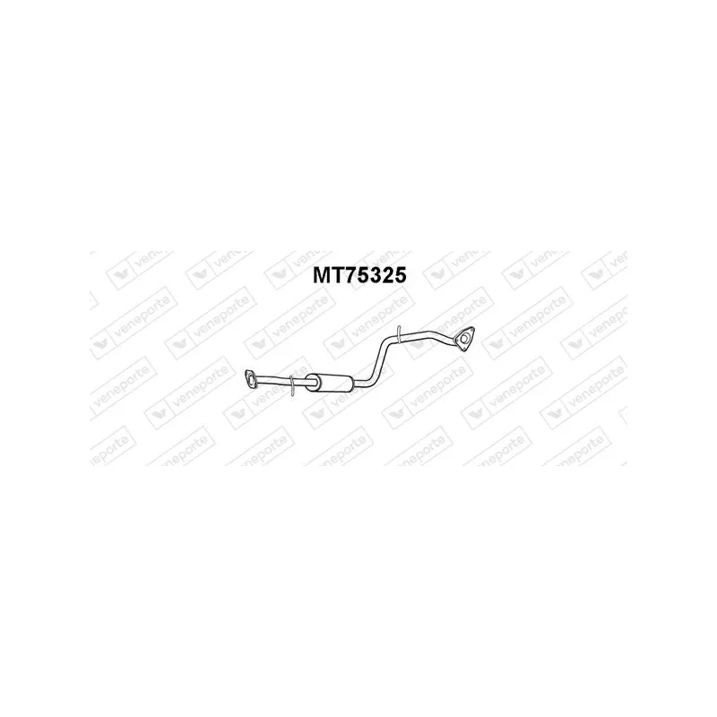 Silencieux central VENEPORTE MT75325