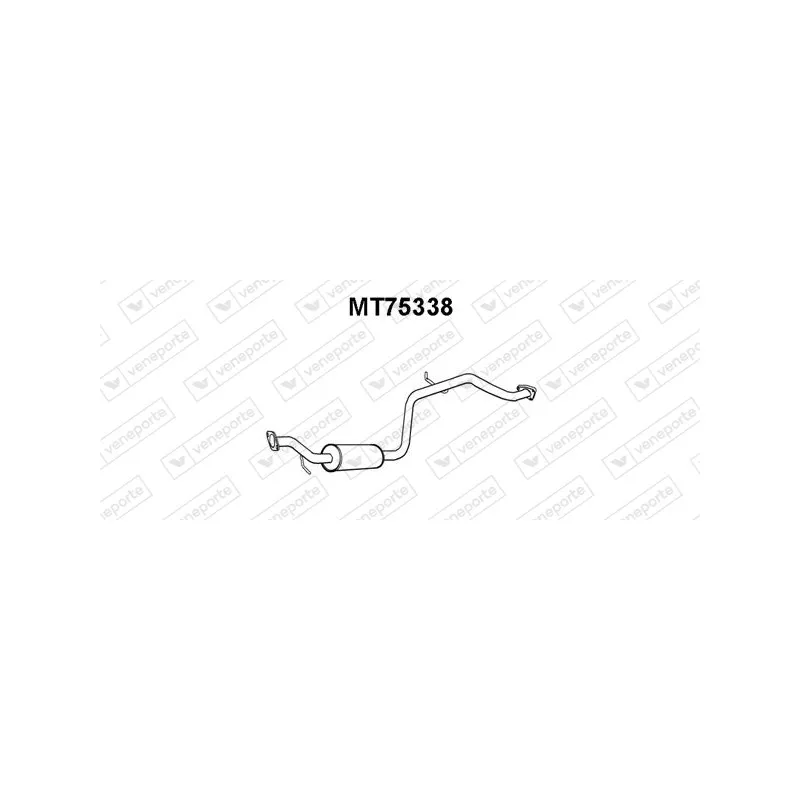 Silencieux central VENEPORTE MT75338