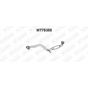 Silencieux central VENEPORTE