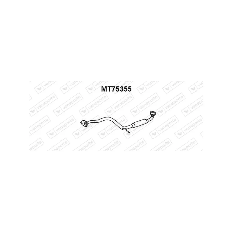 Silencieux central VENEPORTE MT75355