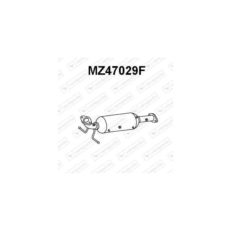 Filtre à particules / à suie, échappement VENEPORTE MZ47029F