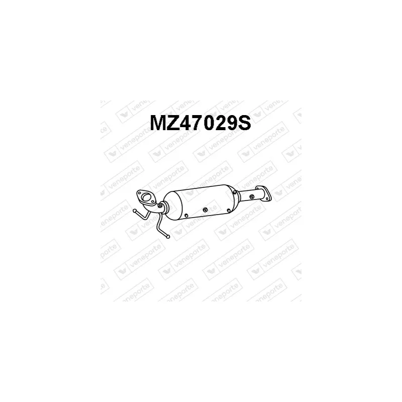 Filtre à particules / à suie, échappement VENEPORTE MZ47029S