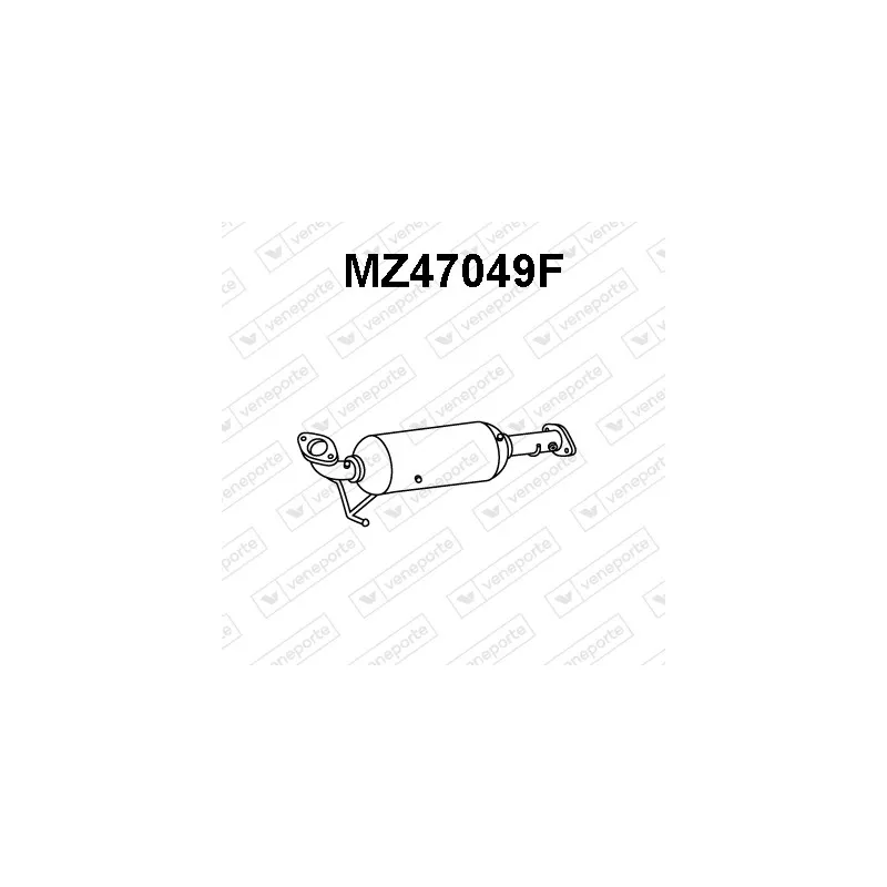 Filtre à particules / à suie, échappement VENEPORTE MZ47049F
