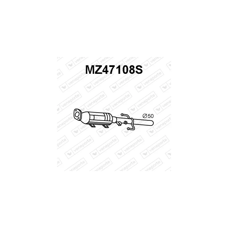 Filtre à particules / à suie, échappement VENEPORTE MZ47108S
