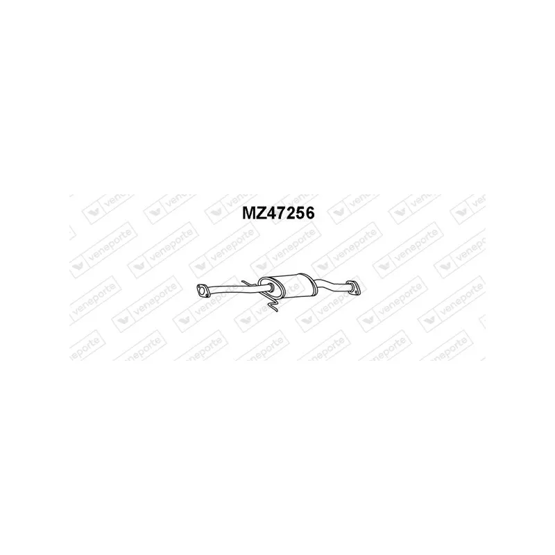 Silencieux central VENEPORTE MZ47256