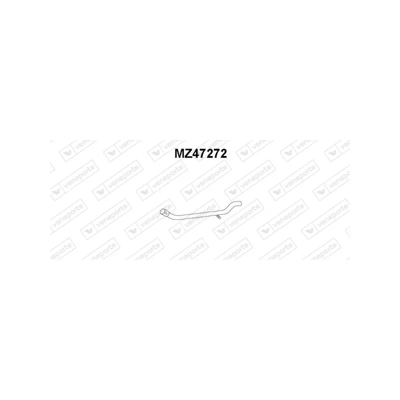 Tuyau d'échappement VENEPORTE MZ47272
