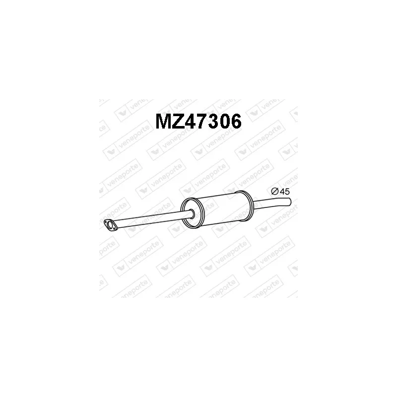 Silencieux avant VENEPORTE MZ47306