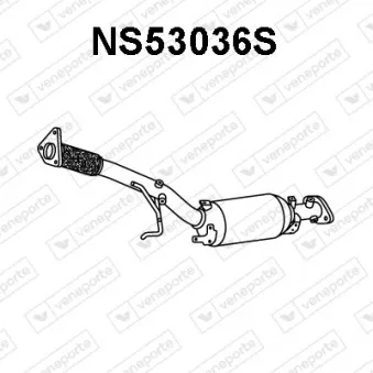 Filtre à particules / à suie, échappement VENEPORTE NS53036S