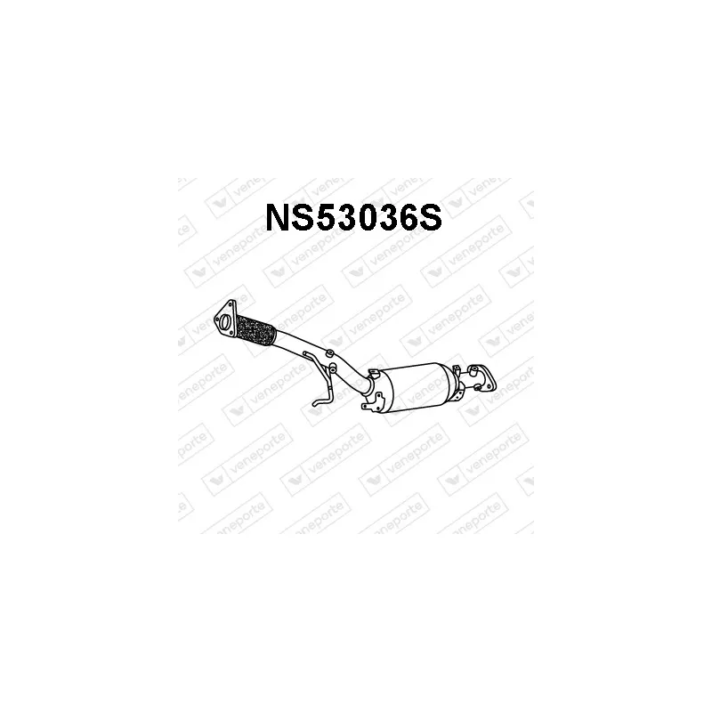 Filtre à particules / à suie, échappement VENEPORTE NS53036S