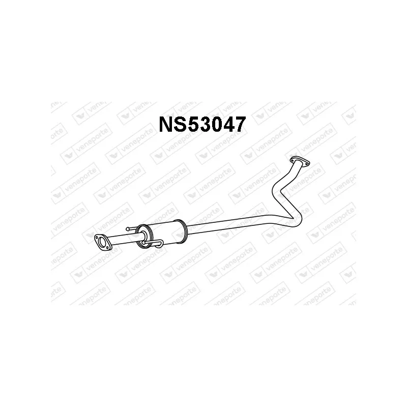 Silencieux central VENEPORTE NS53047