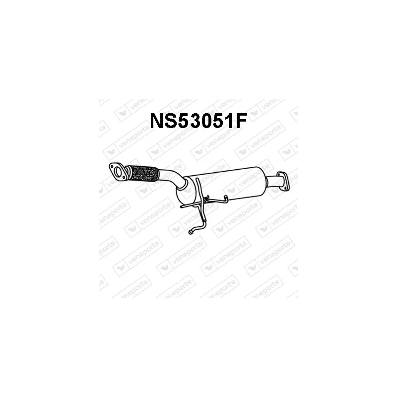 Filtre à particules / à suie, échappement VENEPORTE NS53051F