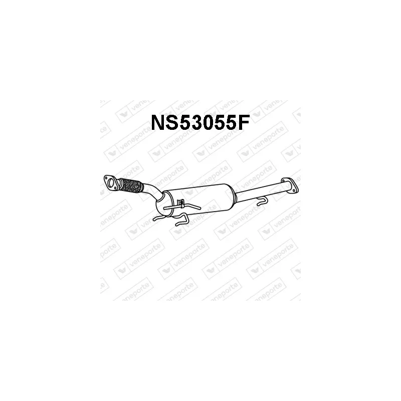 Filtre à particules / à suie, échappement VENEPORTE NS53055F