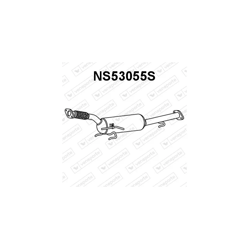 Filtre à particules / à suie, échappement VENEPORTE NS53055S