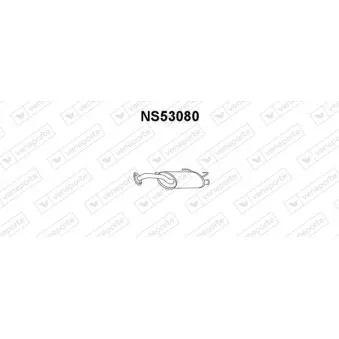 Silencieux arrière VENEPORTE