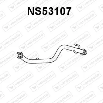 Tuyau d'échappement VENEPORTE NS53107