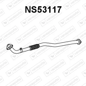 Tuyau d'échappement VENEPORTE NS53117