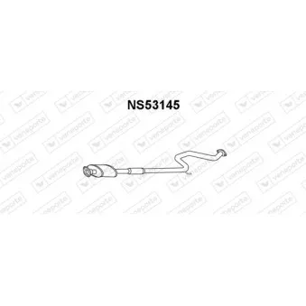 Silencieux central VENEPORTE NS53145