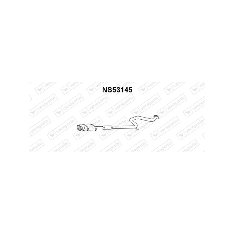 Silencieux central VENEPORTE NS53145