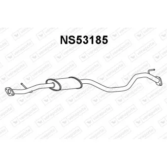 Silencieux avant VENEPORTE NS53185