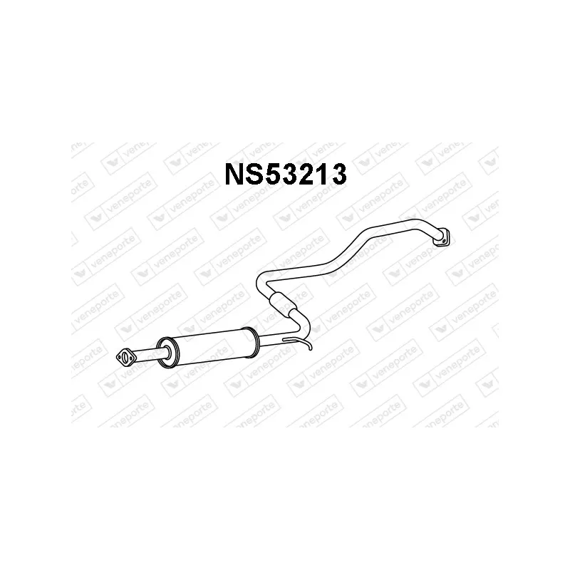 Silencieux central VENEPORTE NS53213