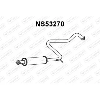 Silencieux central VENEPORTE NS53270