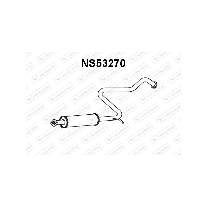 Silencieux central VENEPORTE NS53270