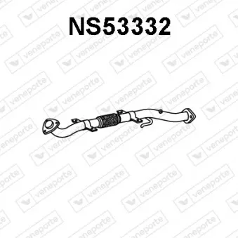 Tuyau d'échappement VENEPORTE NS53332