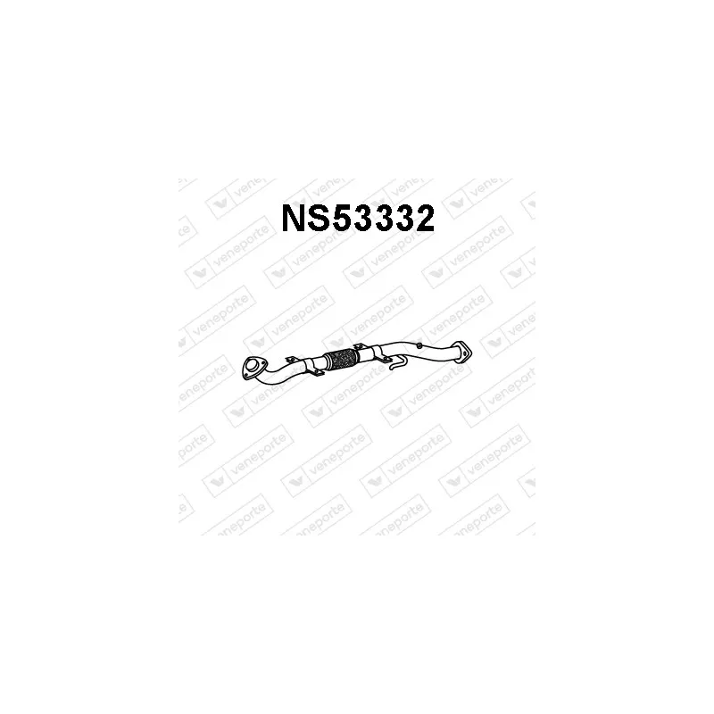 Tuyau d'échappement VENEPORTE NS53332