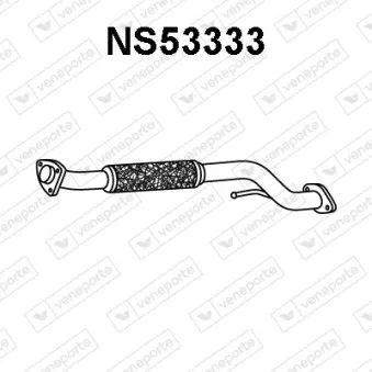 Tuyau d'échappement VENEPORTE NS53333