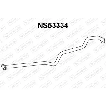 Tuyau d'échappement VENEPORTE NS53334