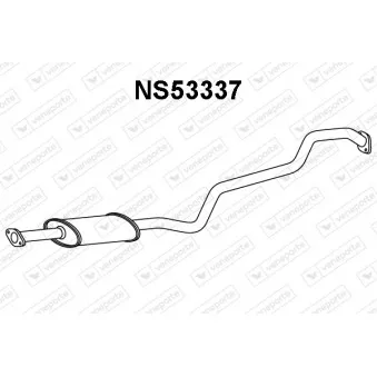 Silencieux central VENEPORTE NS53337