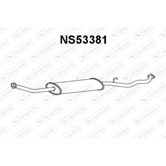 Silencieux avant VENEPORTE NS53381